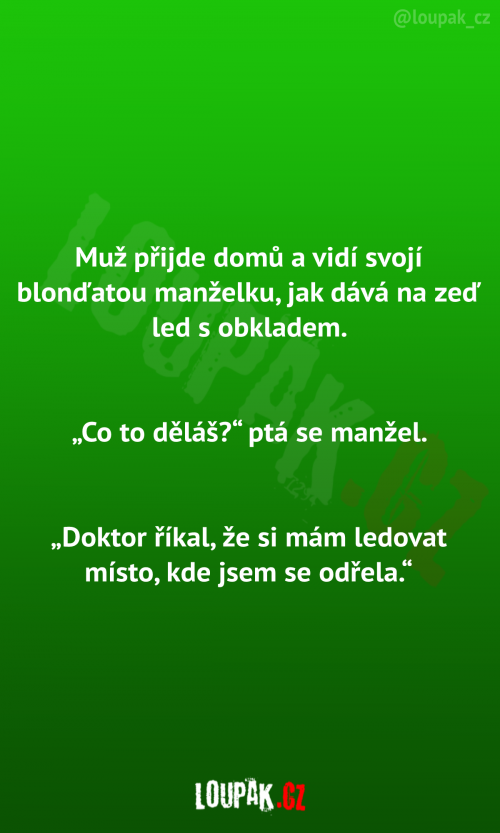  Muž s blonďatou manželkou 