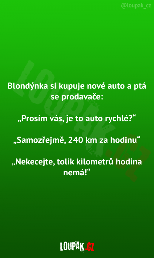  Blondýnka si kupuje nové auto 