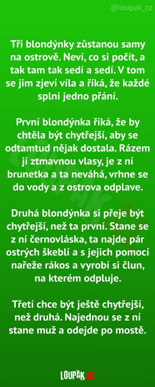  Blondýnky se předhání v chytrosti 