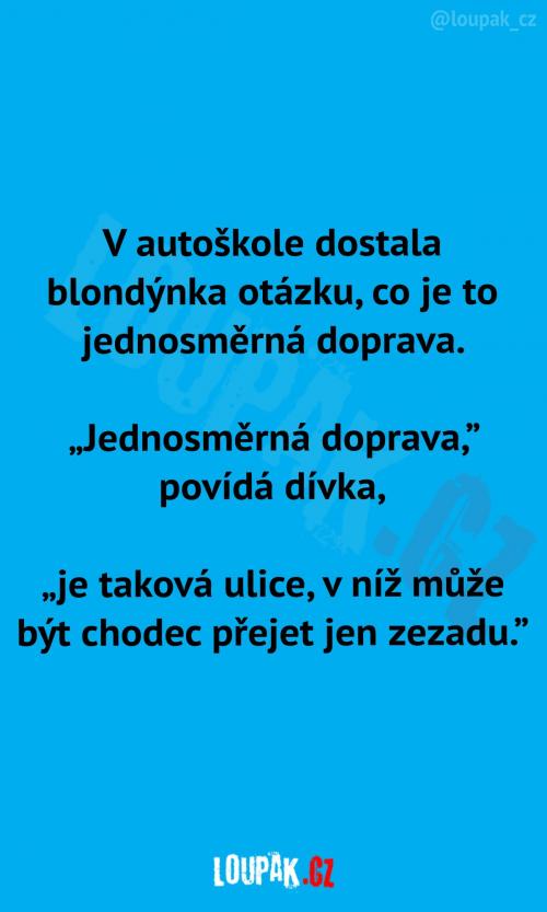  Záludná otázka v autoškole 