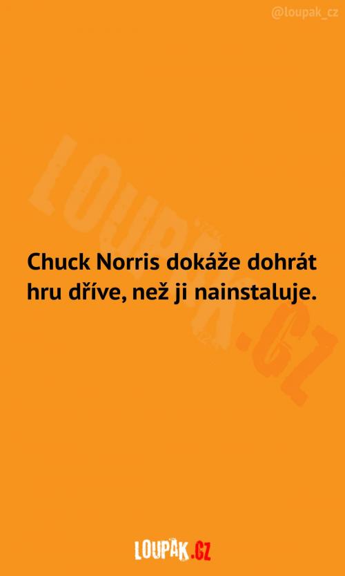  Chuck Norris a hraní her 