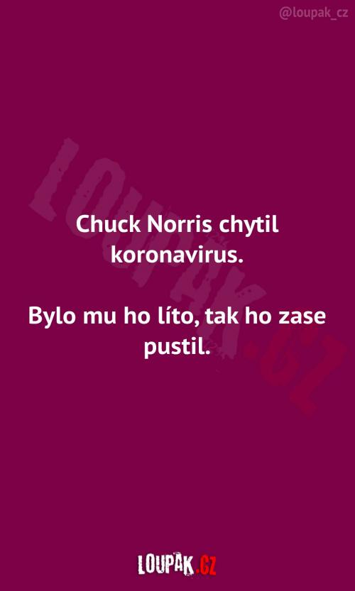  Chuck Norris chytil koronavirus 