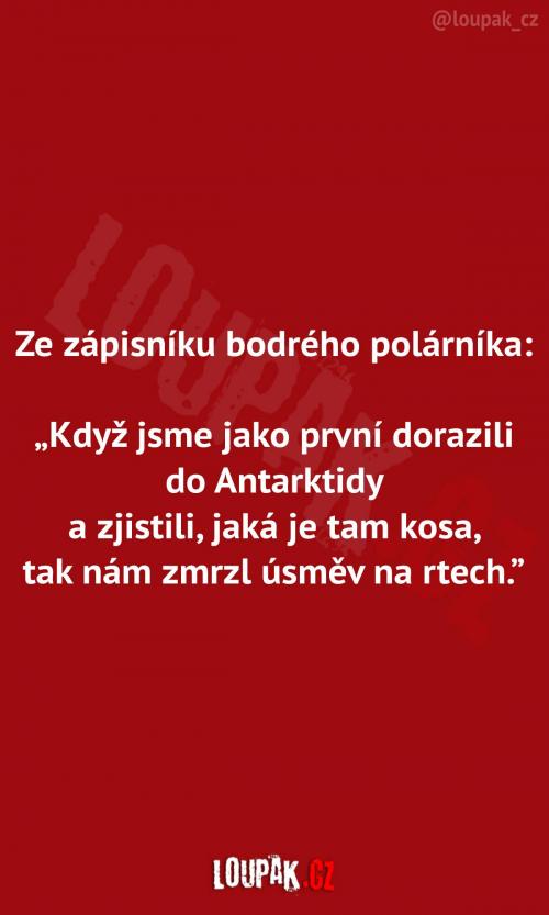 Ze zápisníku polárníka 