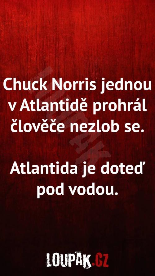  Proč Chuck Norris jednou prohrál 