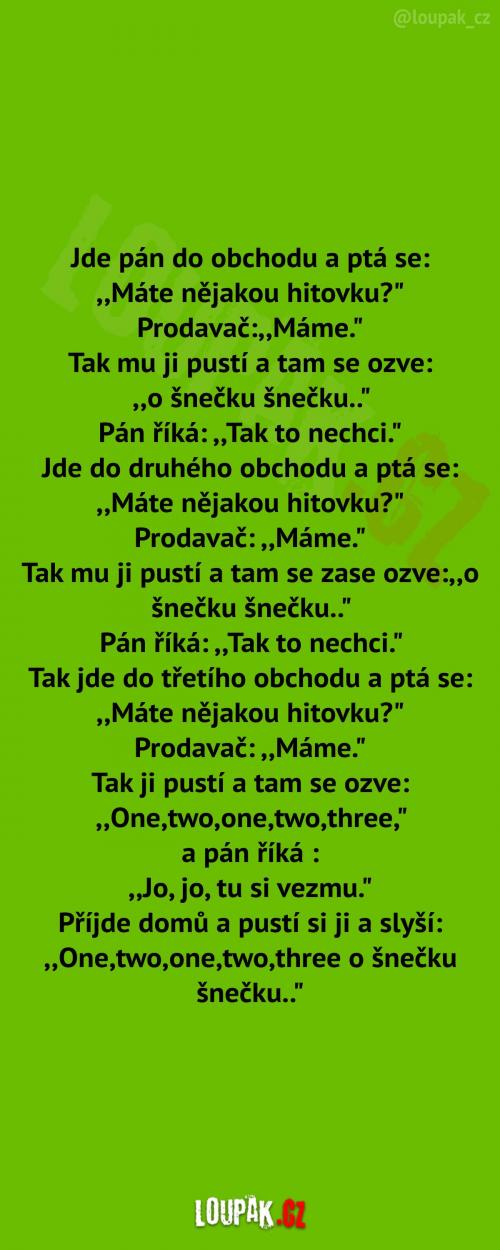  Máte nějakou hitovku? 