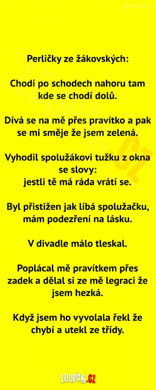  Perličky ze žákovských  