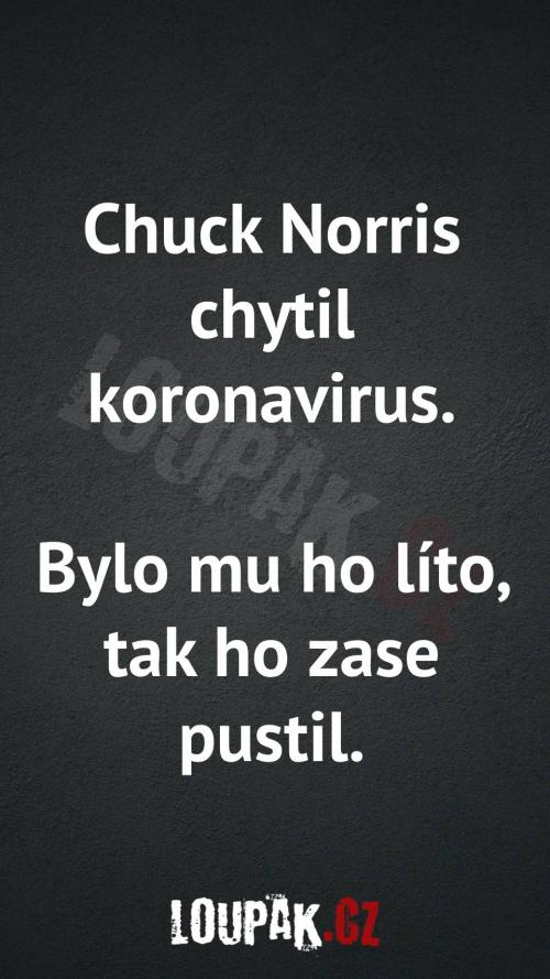  Jak Chuck Norris chytil koronavirus 
