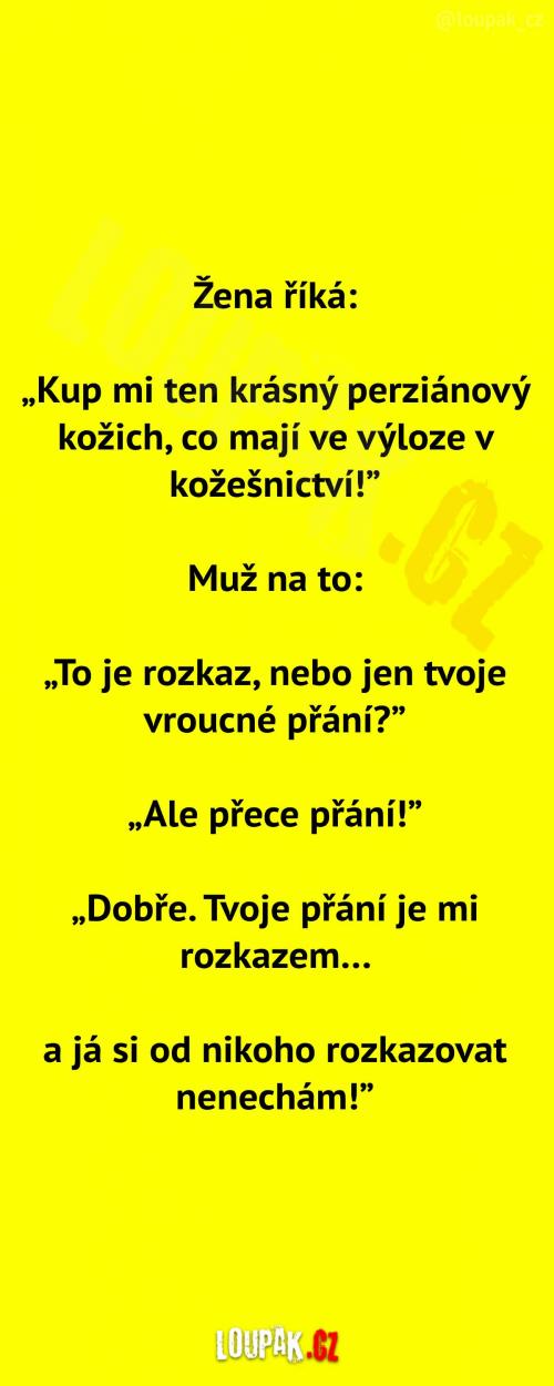 Nádherný perziánový kožich 