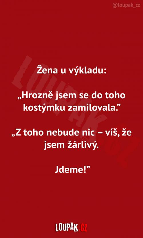 Zamilování do kostýmku 