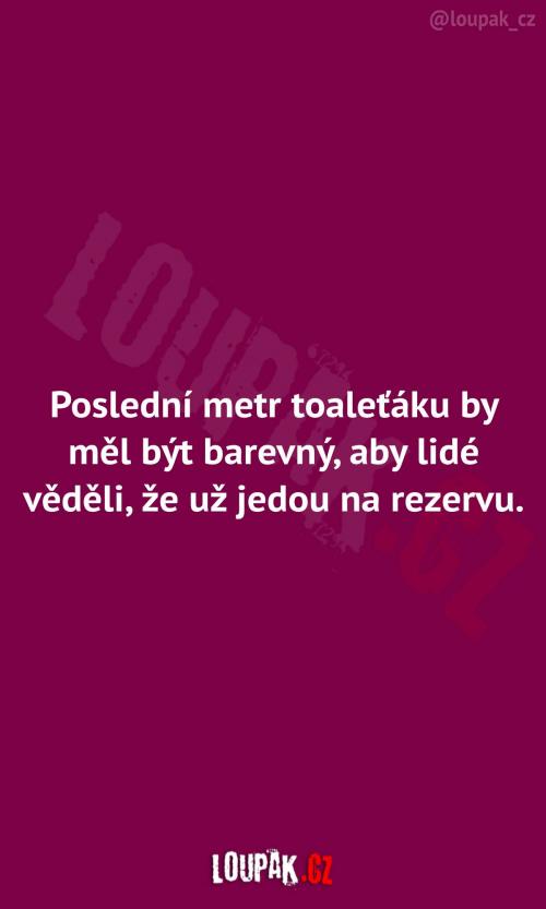  Jaký by měl být konec toaleťáku 