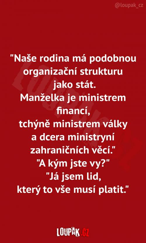  Jak funguje průměrná česká rodinka? 