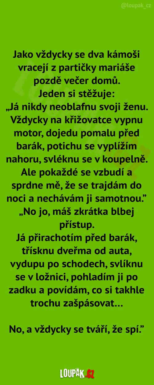  Pozdní příchod domů  