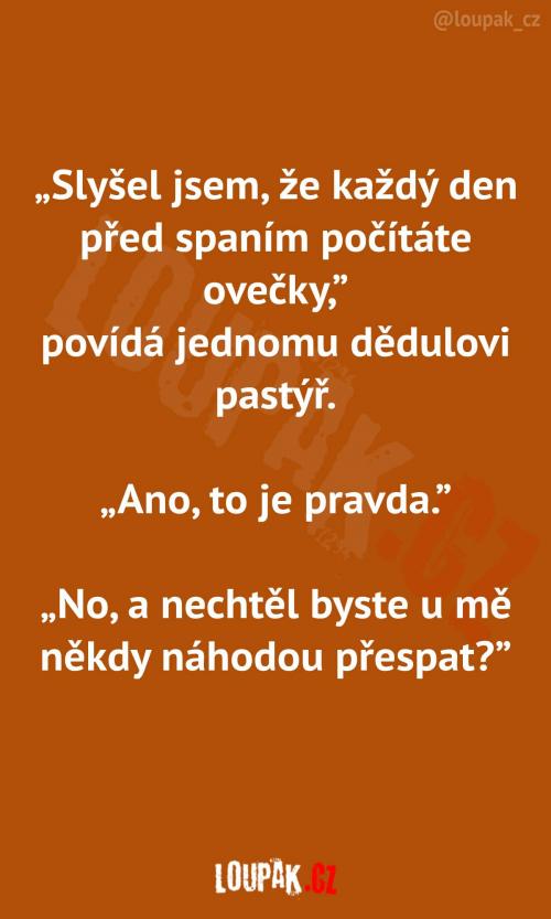  Počítání oveček před spaním se může hodit 