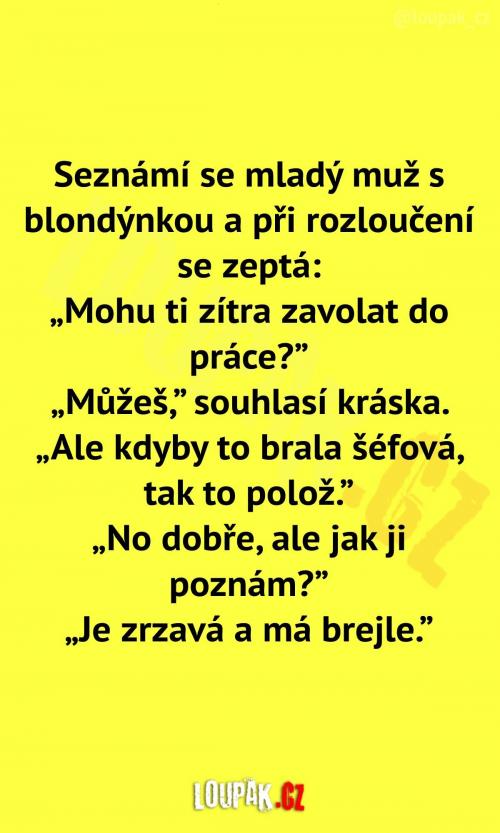  Mladý muž a blondýnka 