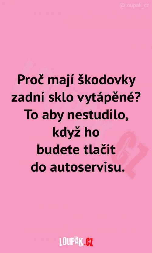 No není to snad pravda...