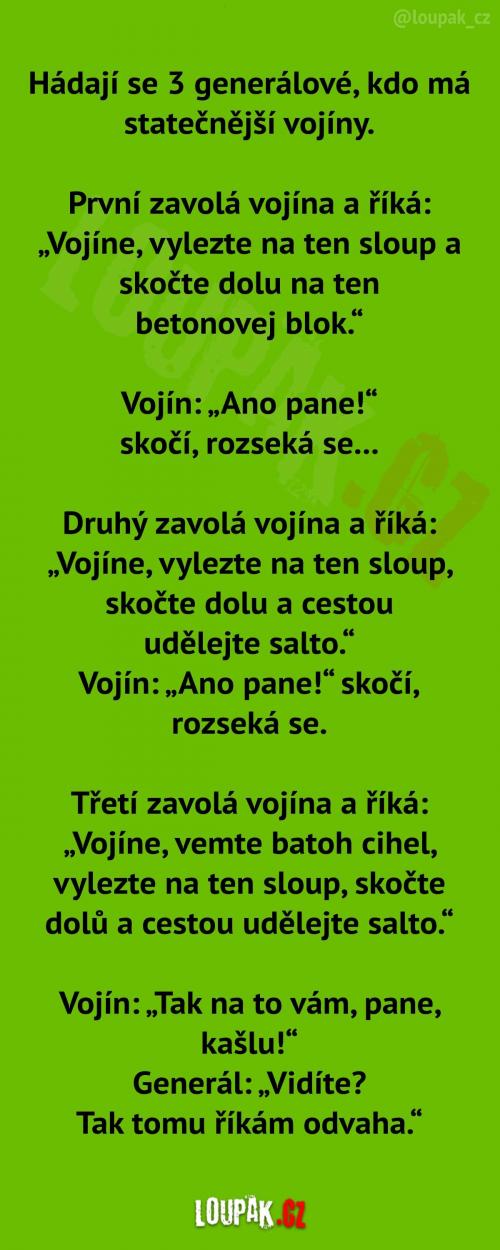 Ten nejstatečnější vojín