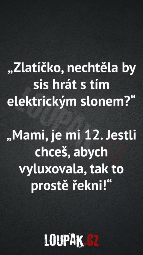 Proč si nechce hrát s elektrickým slonem 