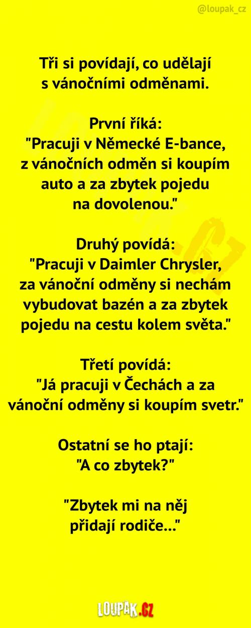  Co si koupí Čech za vánoční odměny? 