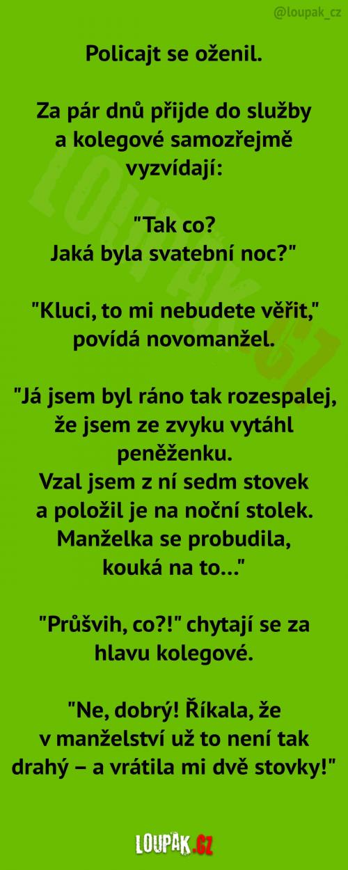  Svatební noc policajta 