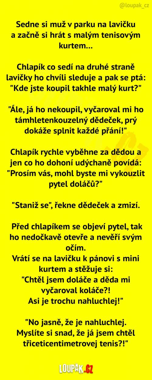 Kouzelný dědeček, co splní všechna přání? Kouzelný dědeček, co splní všechna přání?