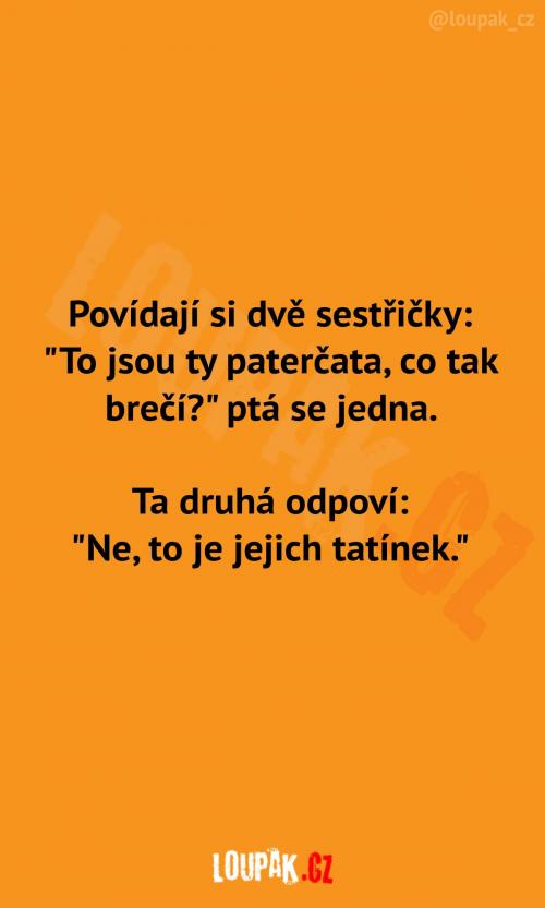  Brečící paterčata, nebo někdo jiný? 