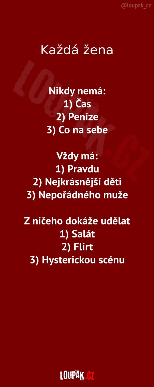  Pravdy o všech ženách 