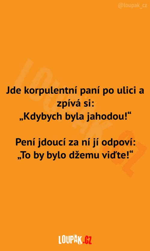 Kdybych byla jahodou!