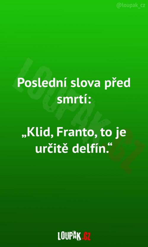 Poslední slova před smrtí