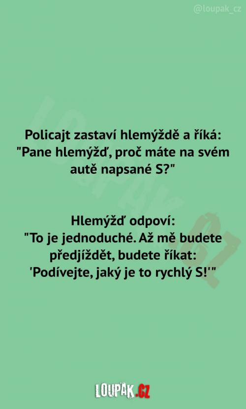  Pan Hlemýžď a policajt 