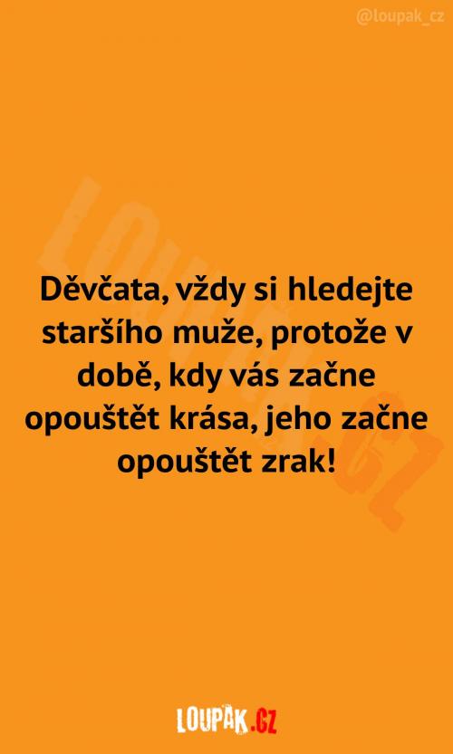  Proč si hledat starší muže 