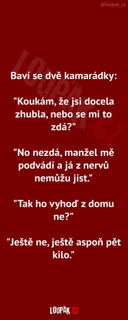  Jak se podařilo kámošce zhubnout 
