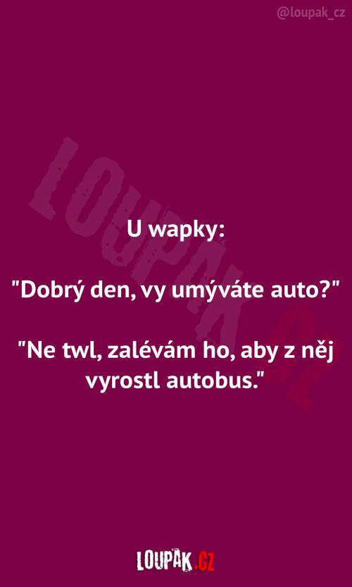 Trochu zbytečný dotaz u wapky
