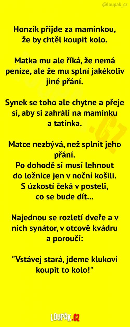 Honzík udělá vše pro nové kolo 