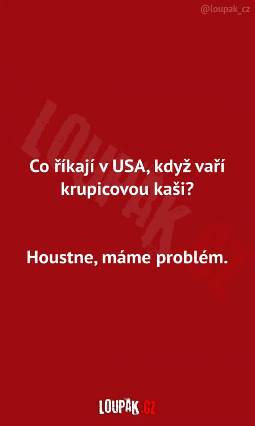  Vaření krupicové kaše v USA  