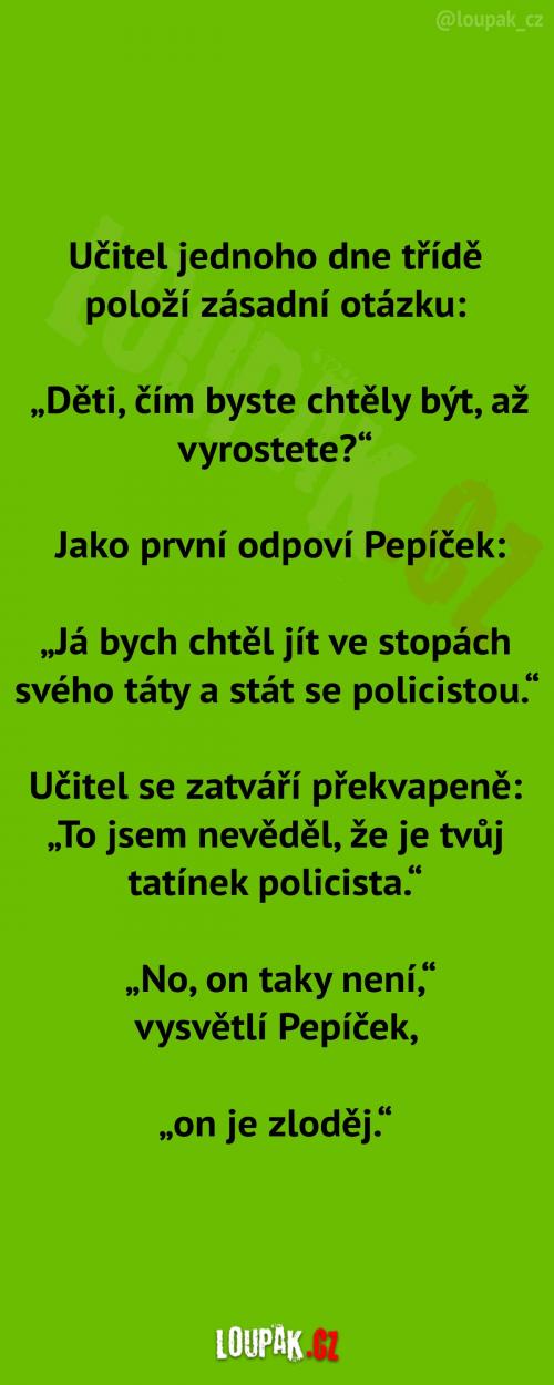  Zásadní otázka pro děti  
