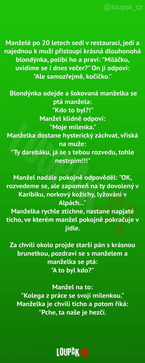  Když si bohatý muž najde milenku 