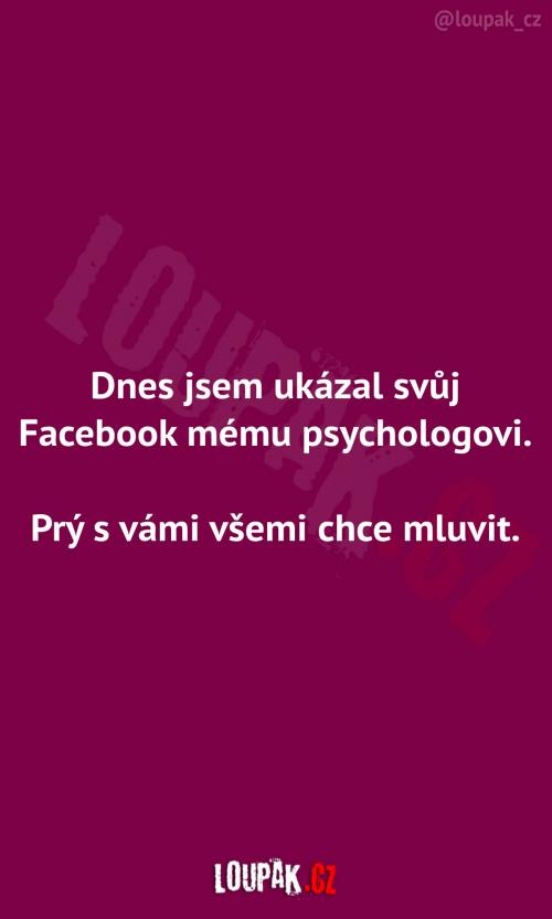  Když ukážete psychologovi Facebook 