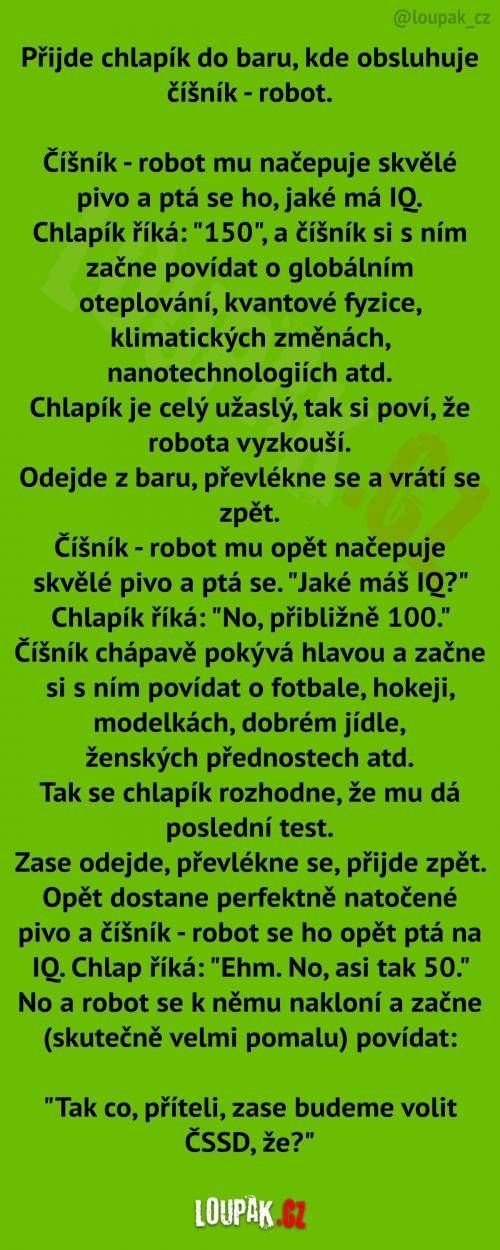  Číšník (robot) v restauraci 