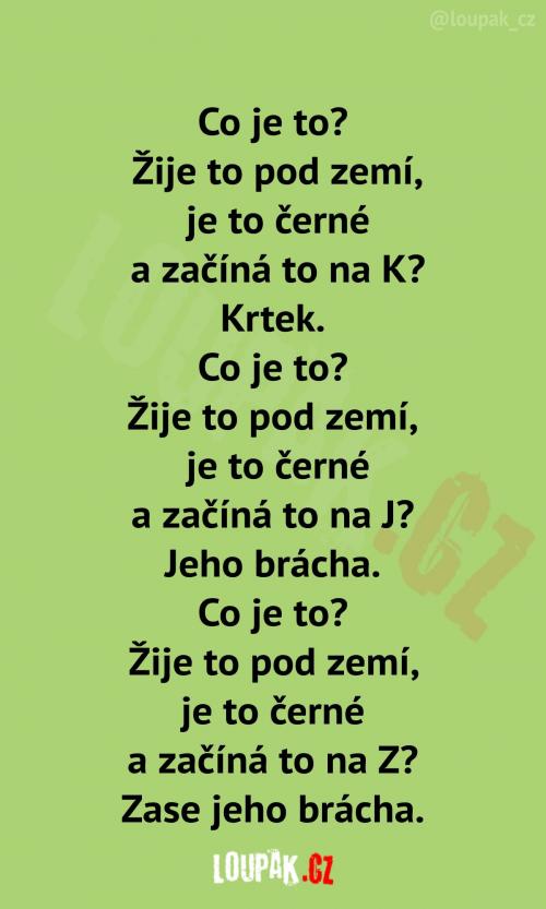  Malá série hádanek pro chytré hlavy: 