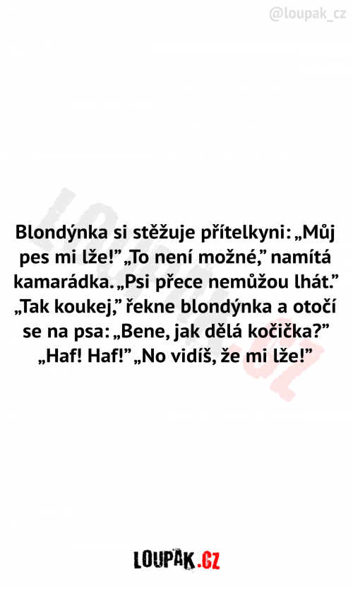  Blondýnka si stěžuje přítelkyni 