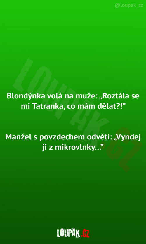  Blondýnka volá na muže 