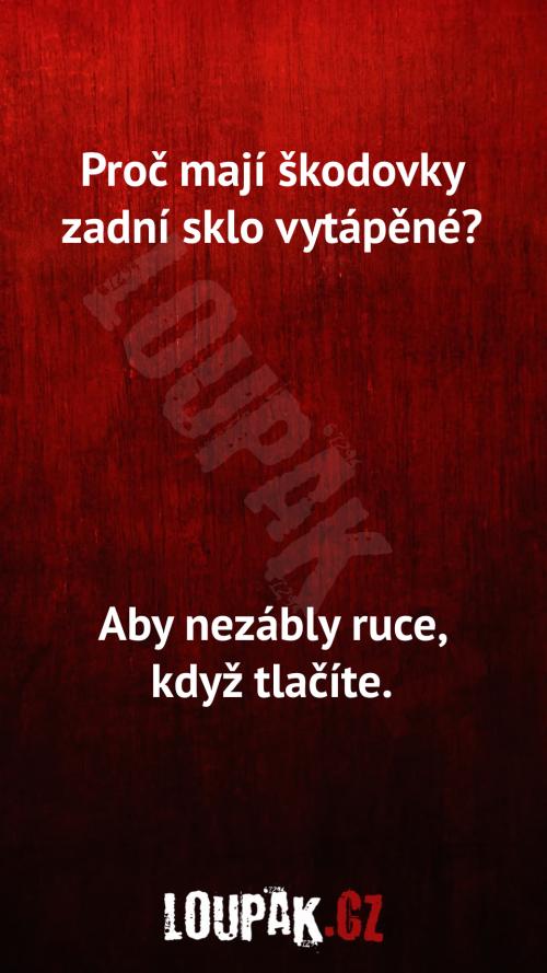  Hádanka o škodovkách. 