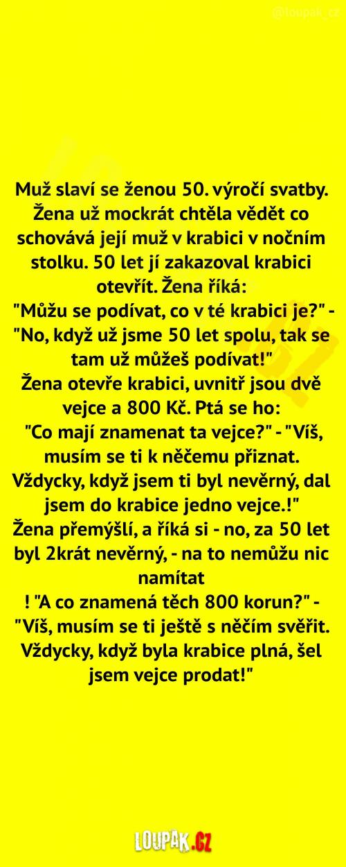 50 výročí svatby... 