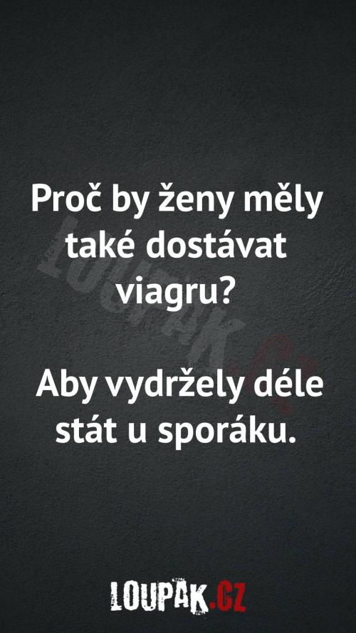  Proč by ženy měly také dostávat viagru 