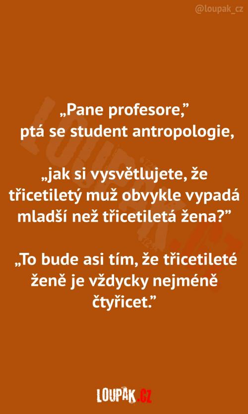  Student antropologie  