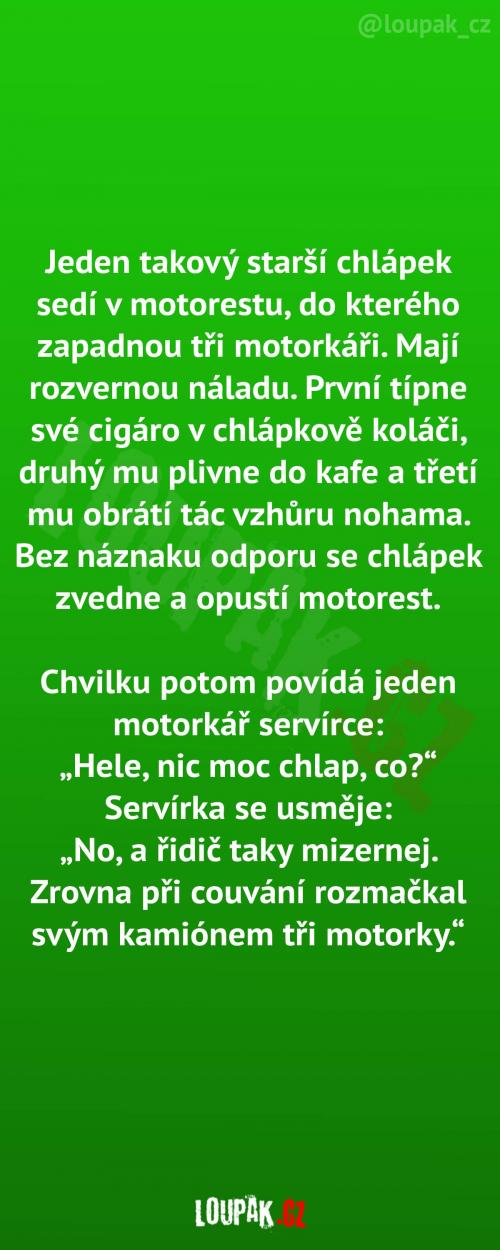  Nikdy neštvi motorkáře 