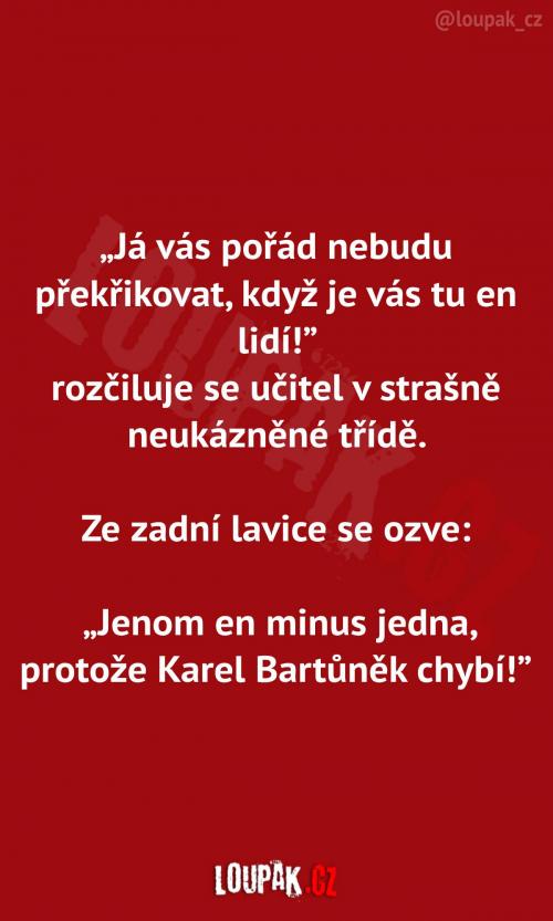  Rozzlobený učitel ve třídě 