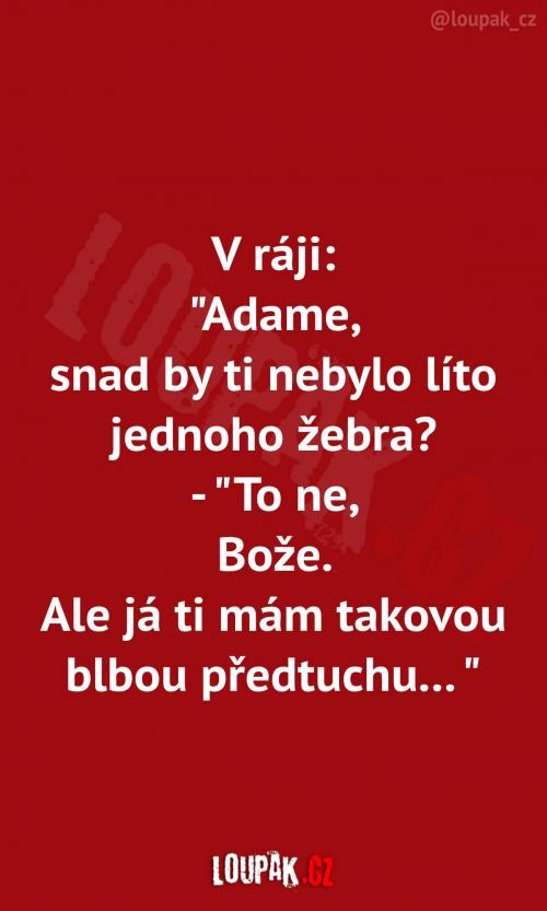 Že ho kdysi neposlechl...