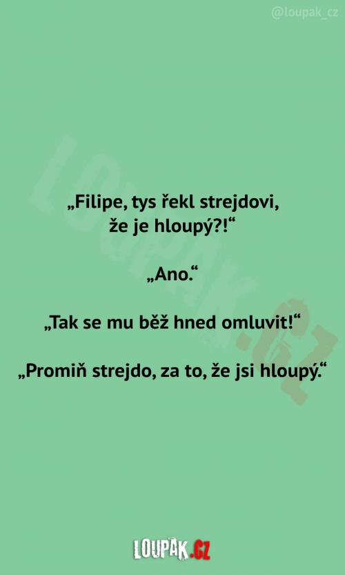 Filip a hloupý strejda