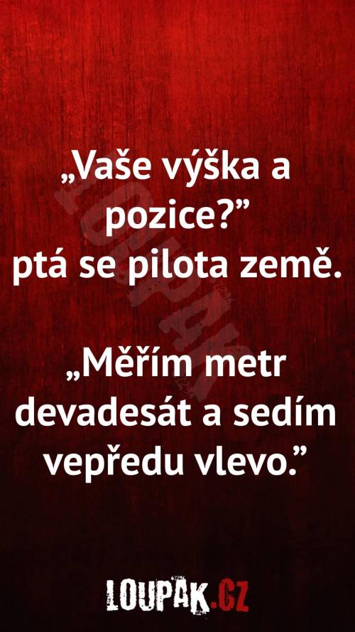  Jaká je jeho výška a pozice 